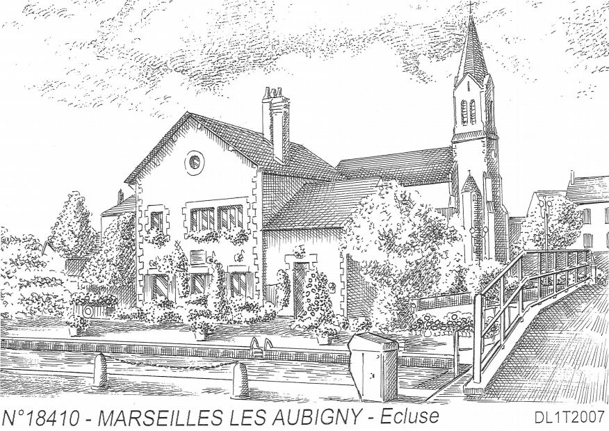 N 18410 - MARSEILLES LES AUBIGNY - cluse